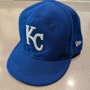 New Era Royal Blue KC Baseball Cap with White Embroidered Logo